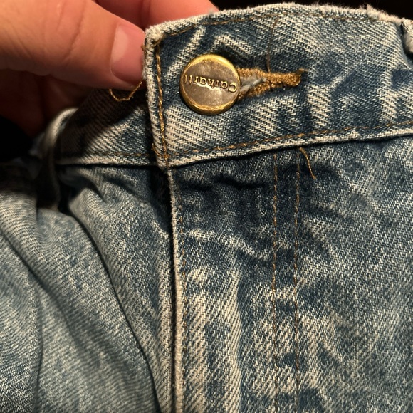 36x30 Carhartt Relaxed Fit Denim Workwear Jeans TAG - Picture 8 of 11